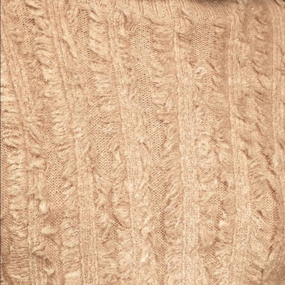 Snuggle Up To You Beige Turtleneck Sweater Dress - Picture 6 of 8